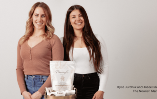 Local nutritionists Kylie Jurchuk and Josee Filion